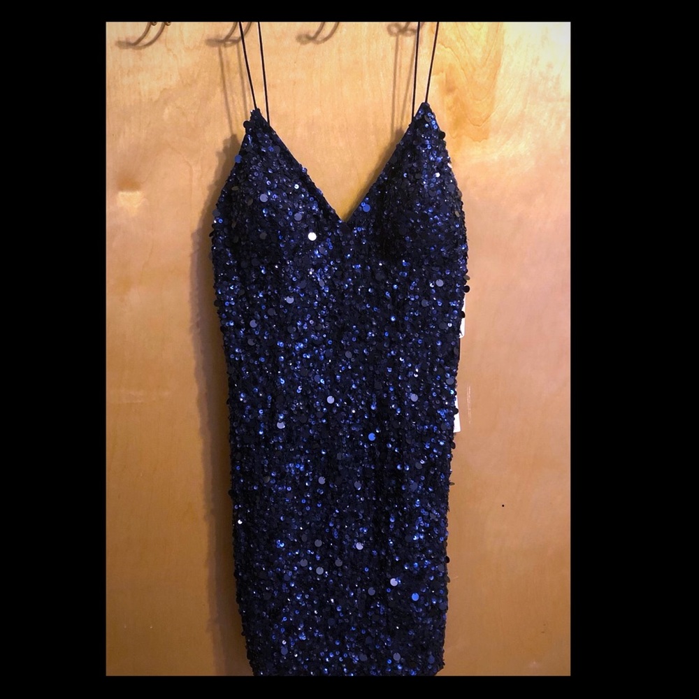 Adrianna Papell Sequin Dress